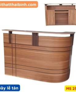 Quầy lễ tân đẹp 1m2 MS 2515