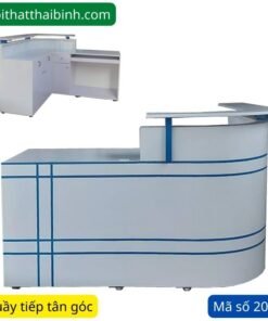 Quầy tiếp tân góc đẹp MS 2091