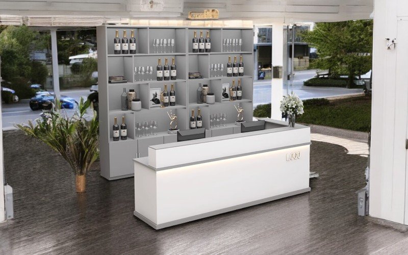 Quầy lễ tân văn phòng tại TPHCM bền đẹp tiện lợi