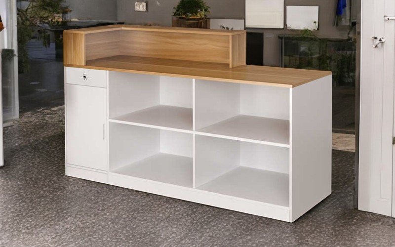 Quầy tiếp tân tại TPHCM sang trọng hiện đại
