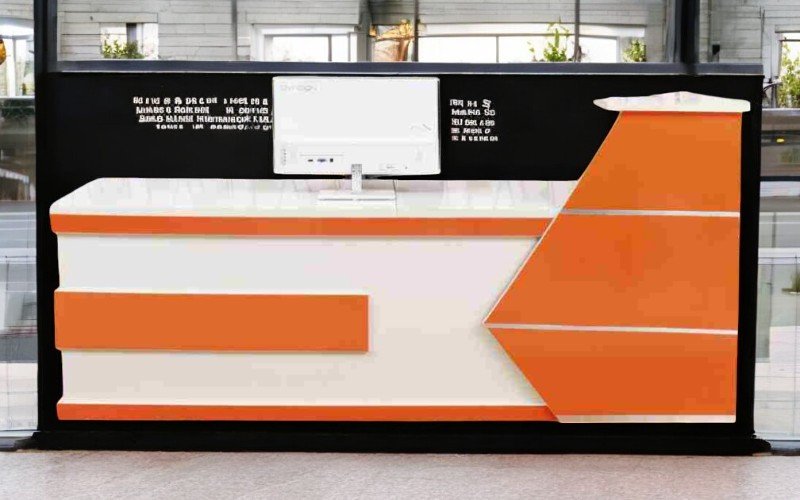 Thiết kế quầy lễ tân tại TPHCM đẹp chuyên nghiệp