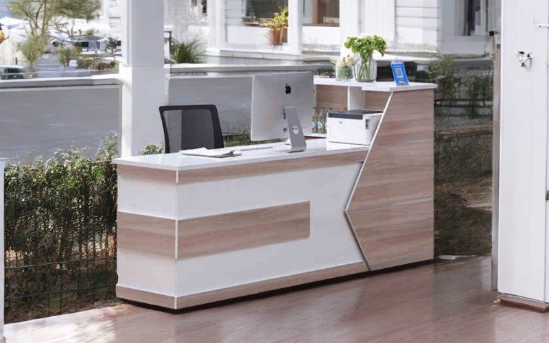 Thiết kế quầy lễ tân tại TPHCM đẹp chuyên nghiệp