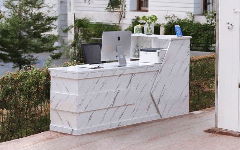 Thiết kế quầy lễ tân tại TPHCM đẹp chuyên nghiệp