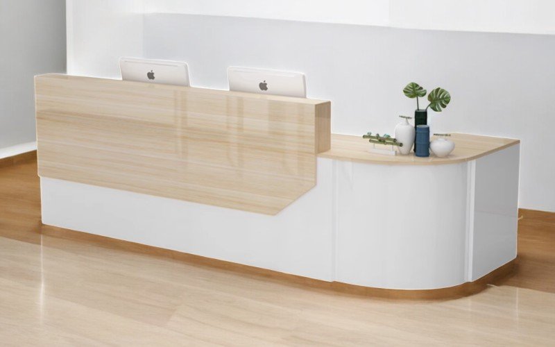 Quầy lễ tân văn phòng tại TPHCM bền đẹp tiện lợi