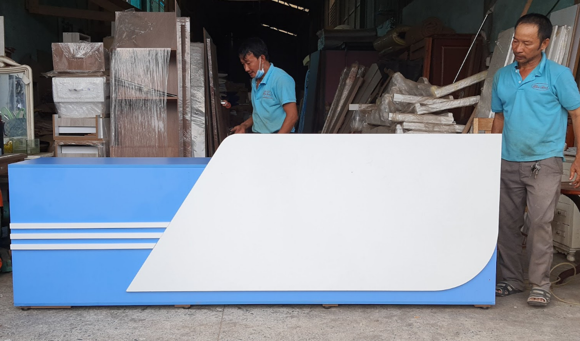 Xưởng sản xuất quầy tiếp tân