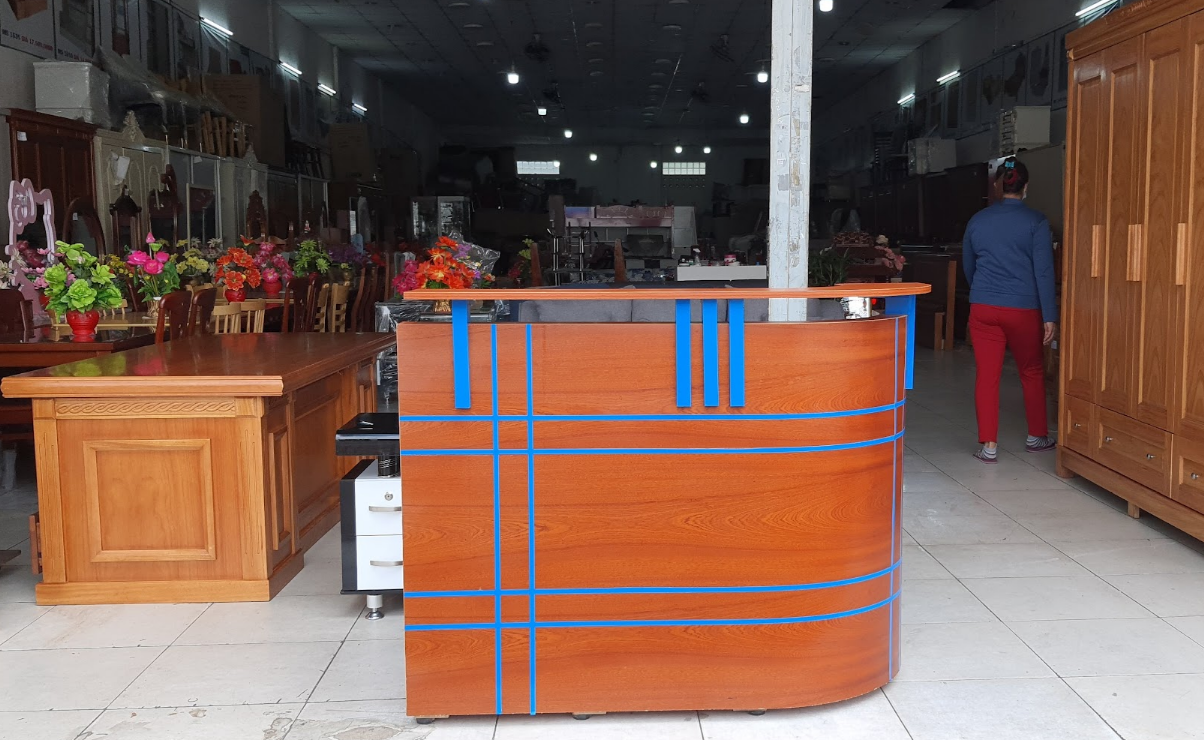 Xưởng sản xuất quầy tiếp tân