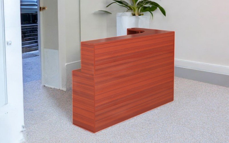 Mẫu quầy lễ tân đẹp hiện đại sang trọng