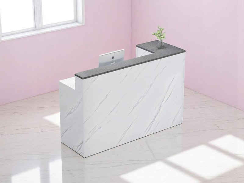 Bước tạo ấn tượng với quầy tiếp tân