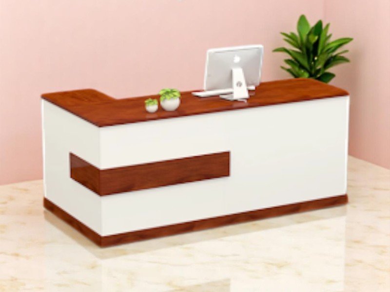 Kiểu quầy tiếp tân phù hợp mọi không gian
