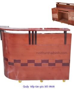 Quầy lễ tân giá rẻ tại quận 6 tphcm MS 9868 Giá bán = 4.200.000