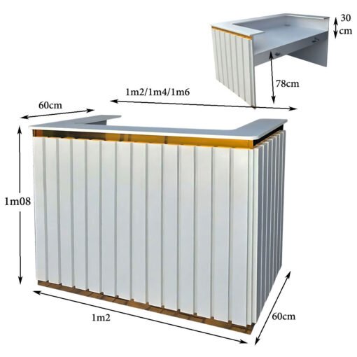 Quầy thu ngân shop đẹp MS 3194 - Hình ảnh 5