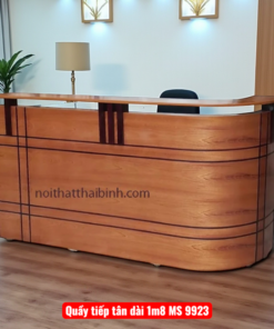 Quầy tiếp tân dài 1m8 giá rẻ tại TPHCM