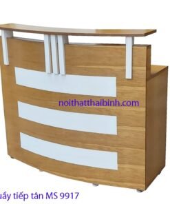 Quầy tiếp tân sồi MS 9917 Giá bán = 4.200.000 đ