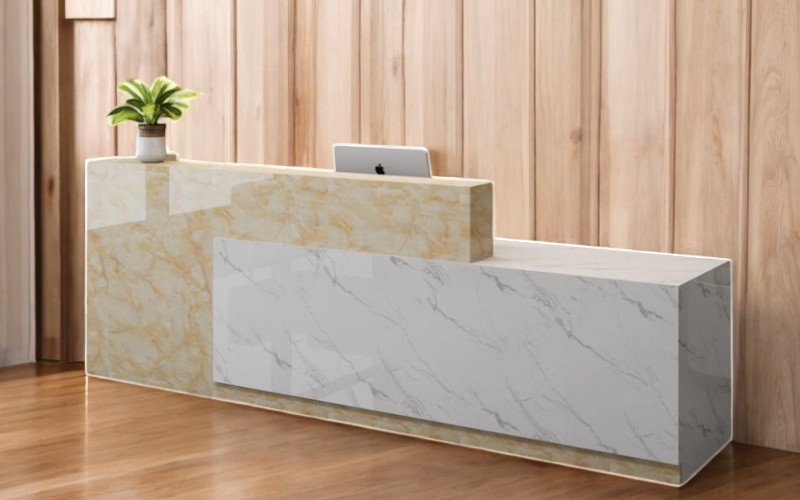 Quầy tiếp tân tại TPHCM tại 6 mẫu đẹp hiện đại giá tốt