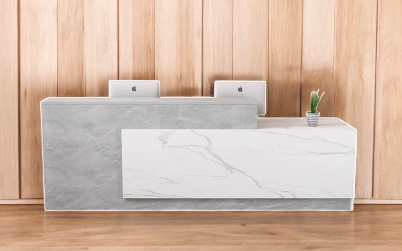 Thiết kế quầy lễ tân tại TPHCM tại 6 phong cách sang trọng chuyên nghiệp