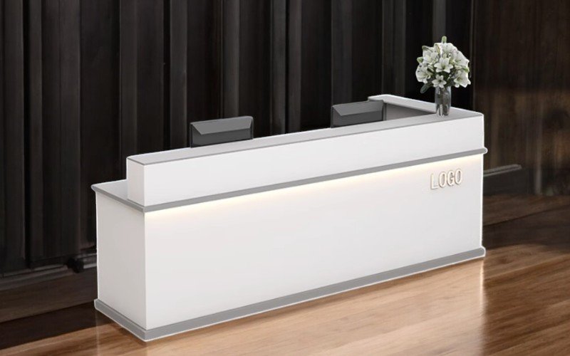 Bàn lễ tân tại TPHCM tại 6 mẫu đẹp sang trọng chuyên nghiệp