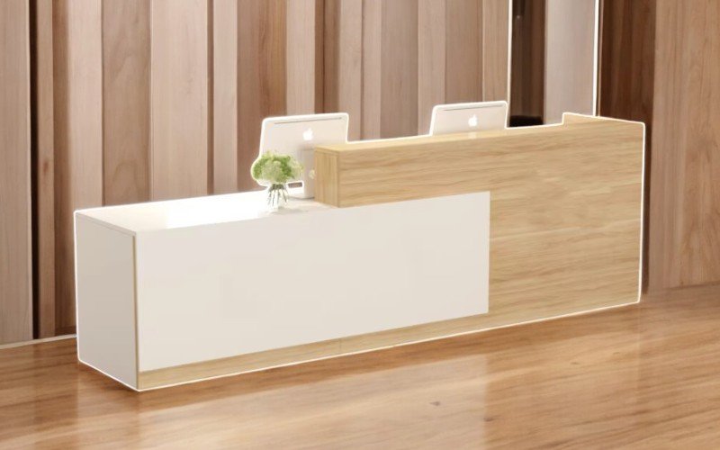 Quầy tiếp tân tại TPHCM tại 6 mẫu đẹp hiện đại giá tốt