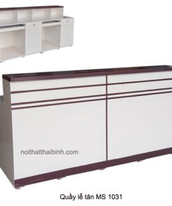 Quầy lễ tân dài 2m MS 1031 Giá bán = 8.000.000 đ