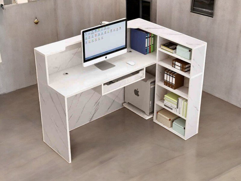 Bàn lễ tân tại quận 7 đẹp hiện đại tiện dụng
