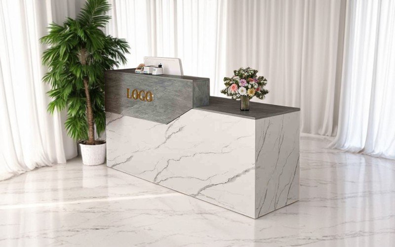 Kích thước quầy lễ tân chuẩn phù hợp mọi không gian