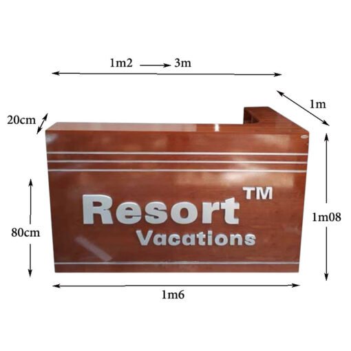 Quầy tiếp tân MS 3218 - Hình ảnh 2