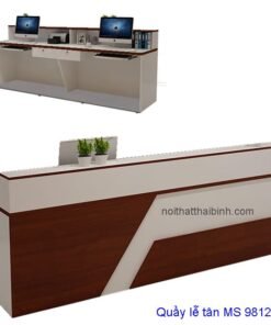 Quầy lễ tân khách sạn đẹp tphcm MS 9812 Giá 2m0 = 8.000.000