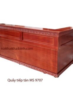 Quầy lễ tân dài MS 9707 Giá 2m0 = 16.250.000