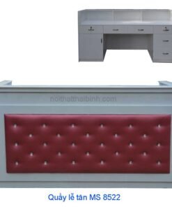 Quầy lễ tân đẹp MS 8522 Giá 1m8 = 9.000.000