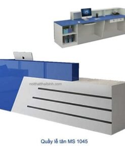 Quầy lễ tân 2m4 MS 1045 Giá bán = 10.000.000 đ