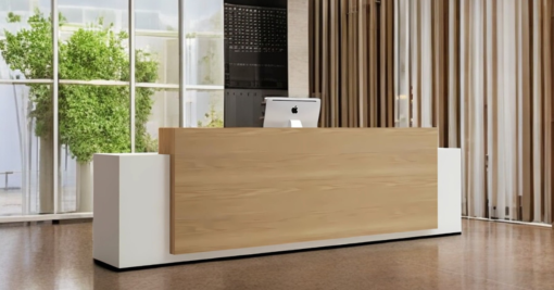 Quầy lễ tân khách sạn đẹp MS 3198 - Hình ảnh 3