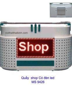 Quầy shop có đèn led MS 9426 Giá 1m6 = 10.000.000