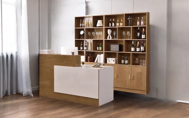 Lợi ích khi sử dụng quầy tiếp tân gỗ cho doanh nghiệp hiện đại