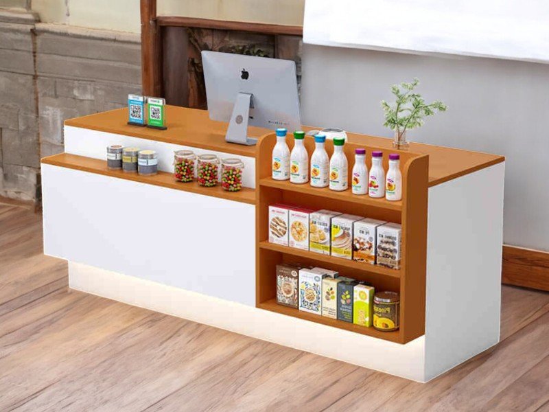 Quầy lễ tân tại quận 10 hiện đại sang trọng tiện nghi