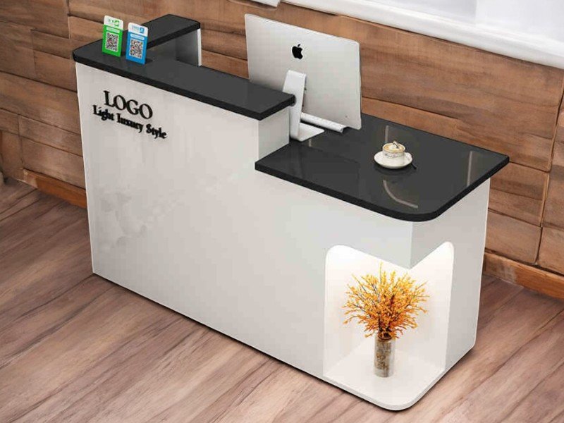 Quầy lễ tân tại quận 10 hiện đại sang trọng tiện nghi