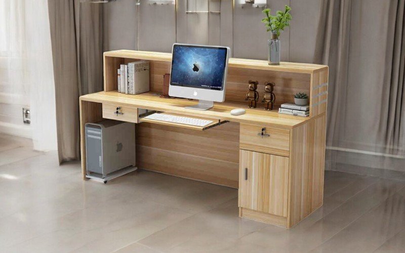 4 lưu ý khi mua quầy lễ tân văn phòng đẹp, hợp phong thủy và tiện nghi