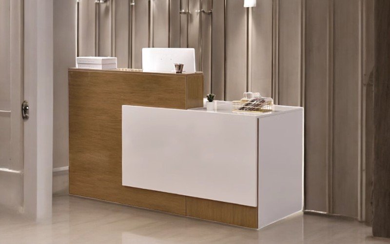 4 lưu ý khi mua quầy lễ tân văn phòng đẹp, hợp phong thủy và tiện nghi