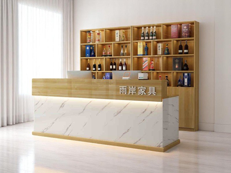 Mẫu quầy tiếp tân cho văn phòng nhỏ