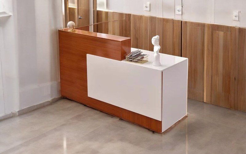 Bàn tiếp tân tại TPHCM mẫu đẹp chất lượng cao