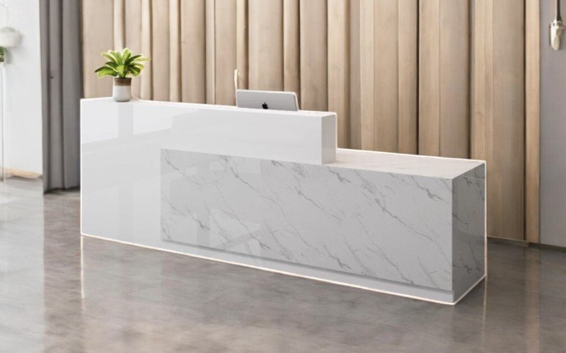 Bàn tiếp tân tại TPHCM mẫu đẹp chất lượng cao
