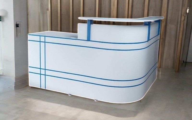 Bàn tiếp tân tại TPHCM mẫu đẹp chất lượng cao