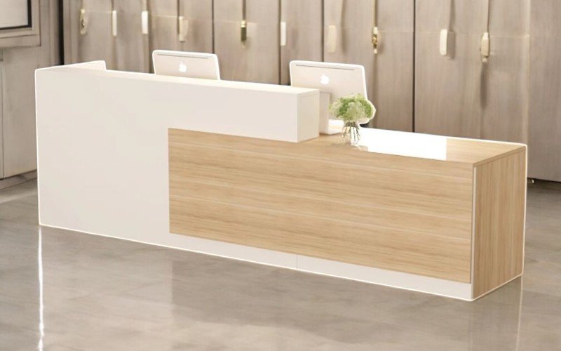 Quầy lễ tân mini tại TPHCM nhỏ gọn tiện lợi