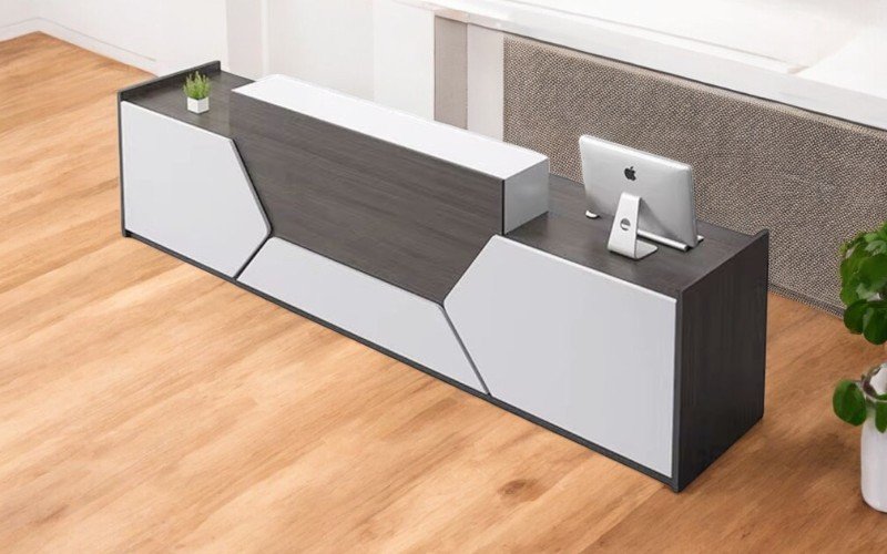 Quầy tiếp tân tại quận 11 đẹp hiện đại chuyên dụng