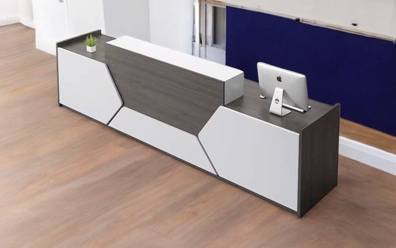 Quầy tiếp tân tại quận 9 mẫu mã đa dạng hiện đại
