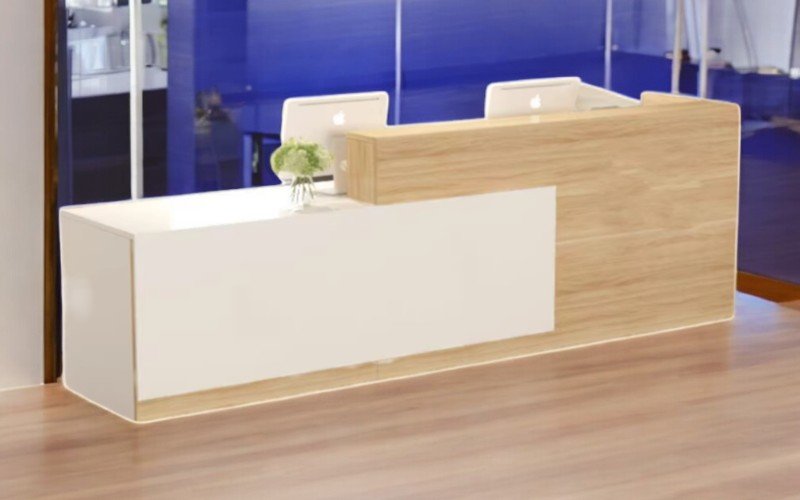 Bàn lễ tân tại quận 9 hiện đại tinh tế giá hợp lý
