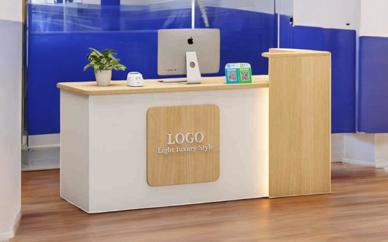 Bàn lễ tân tại quận 9 hiện đại tinh tế giá hợp lý