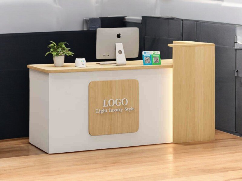 Bàn lễ tân tại quận 6 mẫu hiện đại đẹp giá tốt nhất