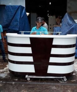 Quầy tiếp tân MS 9245 Giá 1m6 = 5.600.000