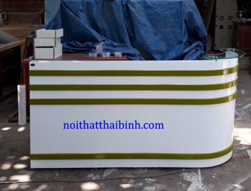 Quầy tiếp tân MS 9289 Giá 2m0 = 8.600.000 - Hình ảnh 4