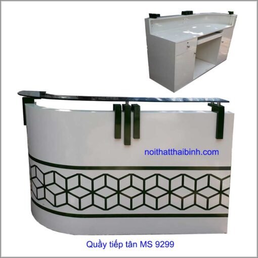 Quầy tiếp tân MS 9299 Giá 1m2 = 4.000.000