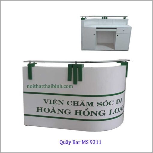 Quầy tiếp tân MS 9311 Giá 1m6 = 5.000.000
